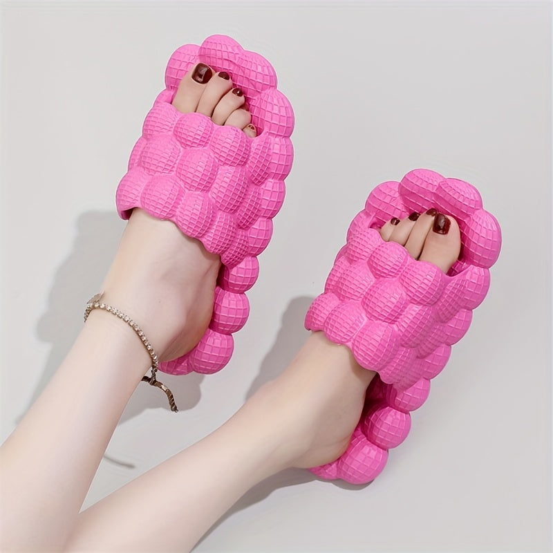 Comfort Bubble Slides – Open Toe