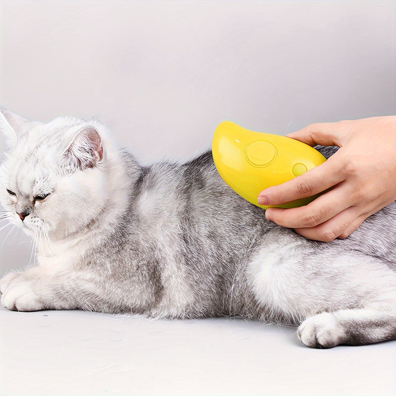 Self-Cleaning Cat Steam Brush