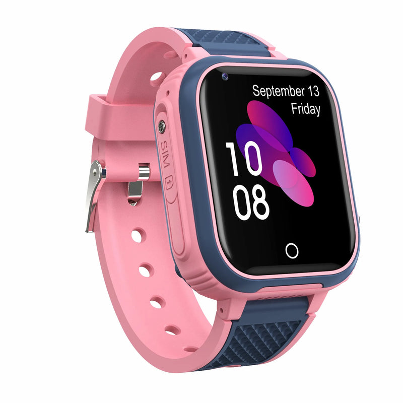 LT21 4G Kids Smart Watch - GPS, videochamada, à prova d'água, SOS, câmera