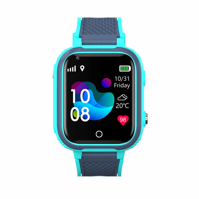 LT21 4G Kids Smart Watch - GPS, videochamada, à prova d'água, SOS, câmera