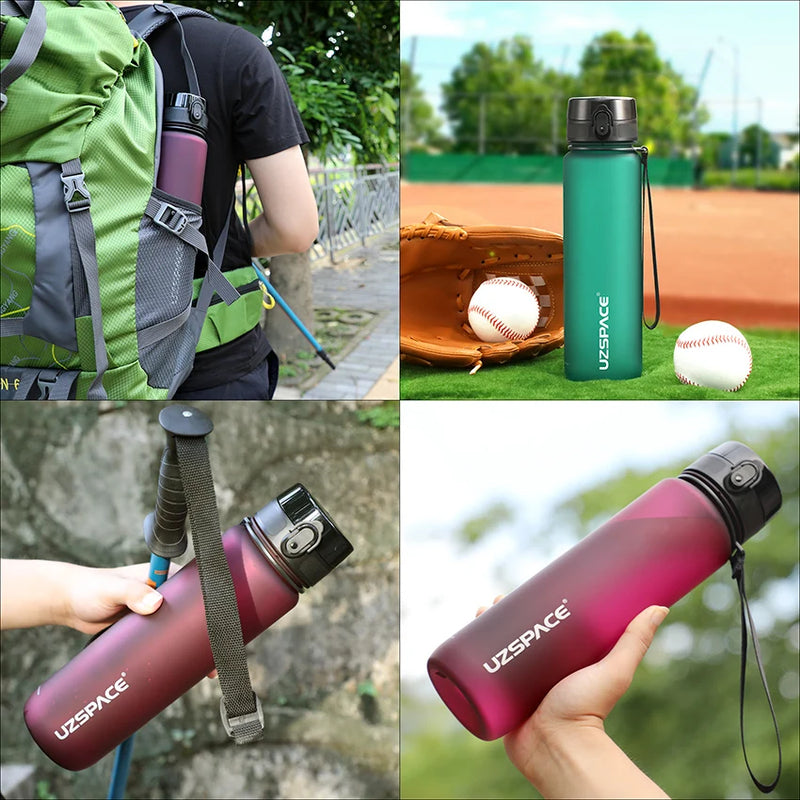 Portable Leakproof Sports Water Bottle (500/1000ml)