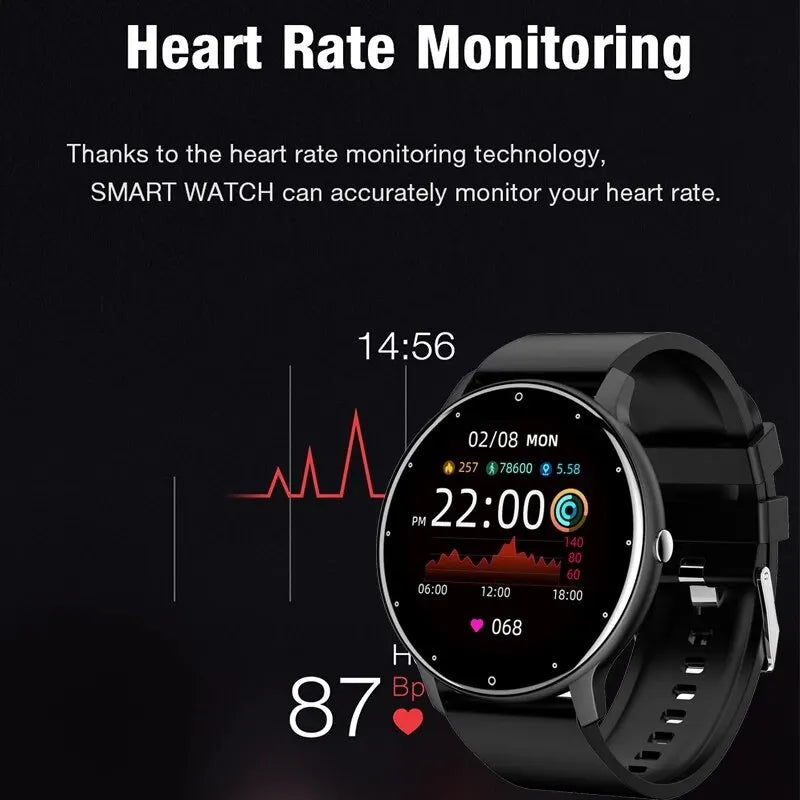 LIGE 2024 Smart Watch - Activity Tracker & Heart Rate Monitor