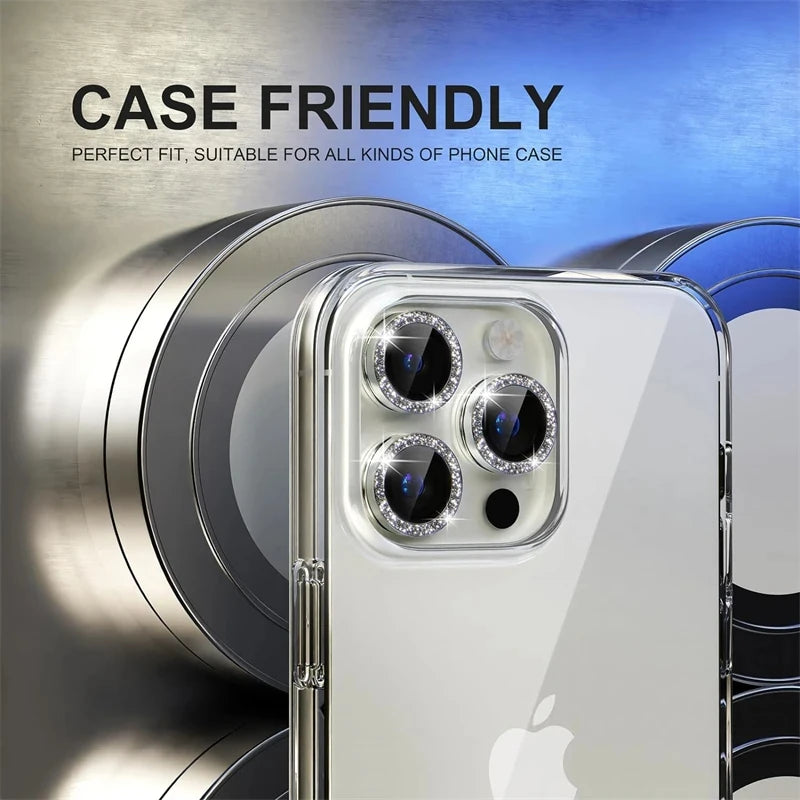 Camera Lens Protector for iPhone - Diamond Glass