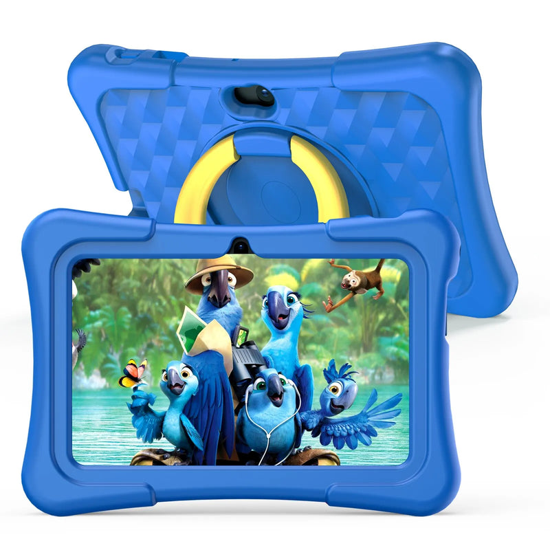 PRITOM 7" Kinder-Tablet mit Android 11 und Lernsoftware