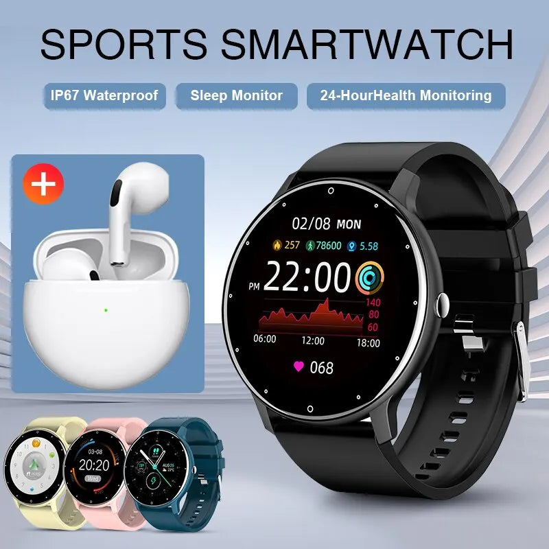 LIGE 2024 Smart Watch - Activity Tracker & Heart Rate Monitor