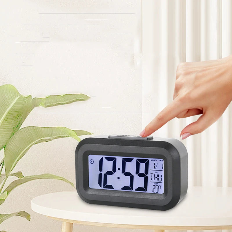 Silent Smart Alarm Clock - Perfect for Kids & Students