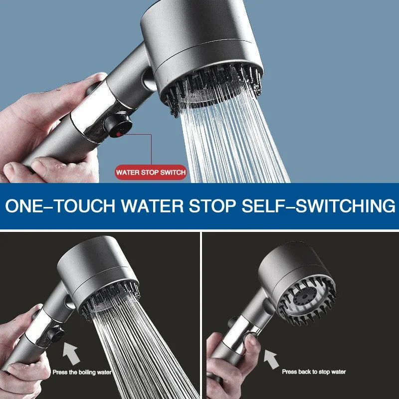 Xiaomi 3-Mode High Pressure Shower Head with Massage Brush