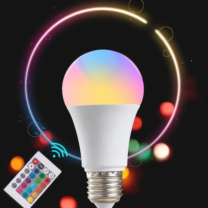 16 Colors RGB Bulb LED Multicolor