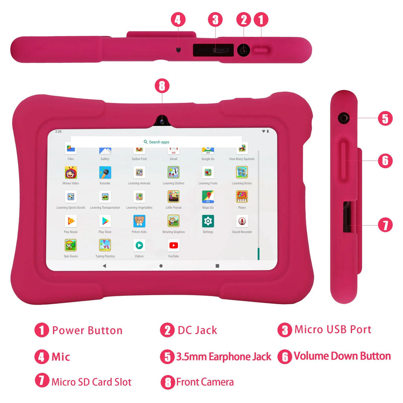 Tablet PRITOM 7" Kids Android