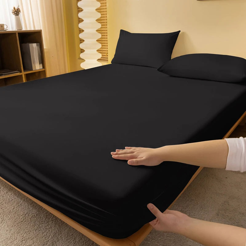 Matte Solid Bed Sheet