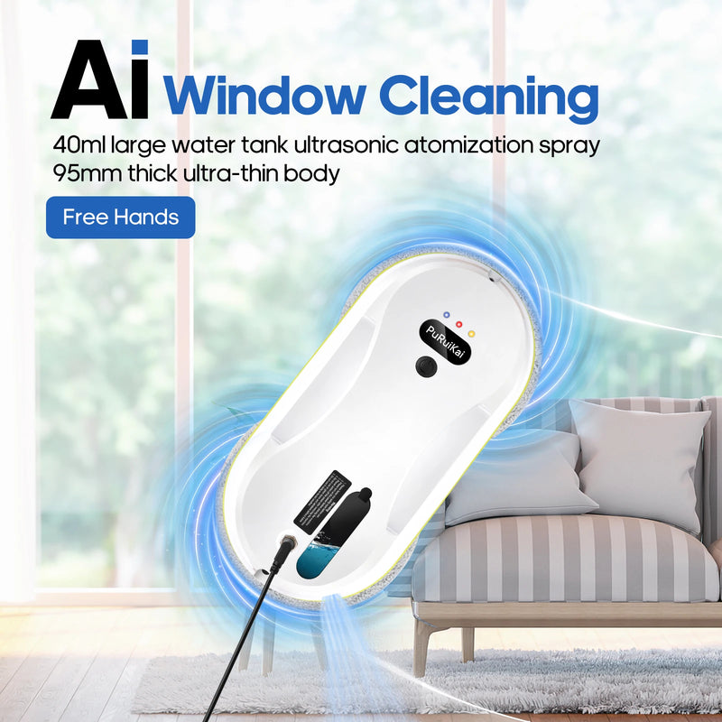 Automatic Window Cleaning Robot with Remote Control