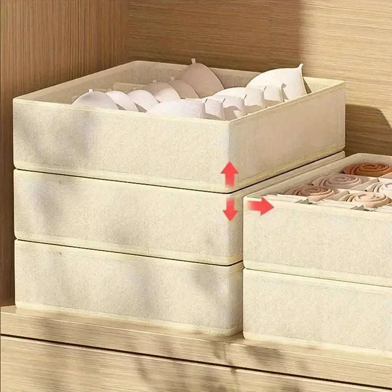 Organizador de meias e roupas íntimas – Closet Storage Box