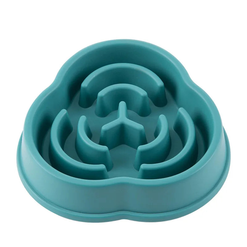 Anti-Choking Slow Feeder Bowl for Cats & Dogs