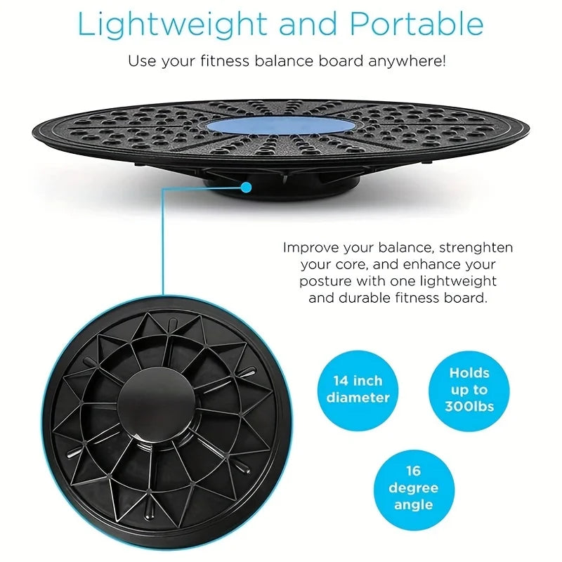 Yoga Balance Board for Fitness & Sensory Training