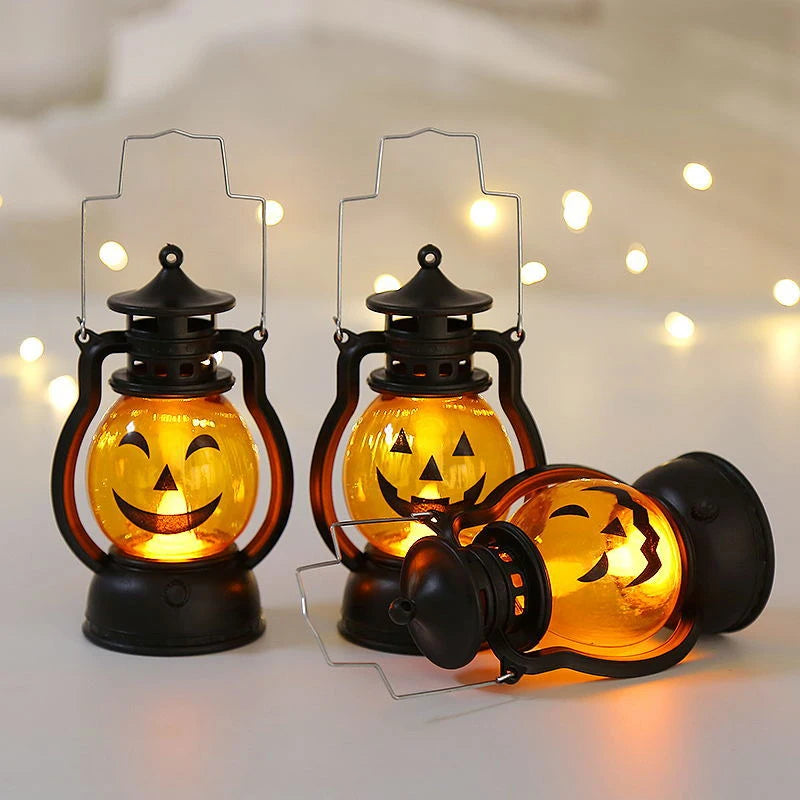 Pumpkin LED Lantern Decor