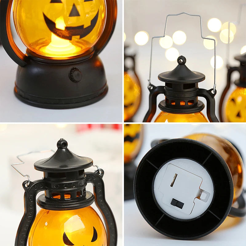 Pumpkin LED Lantern Decor