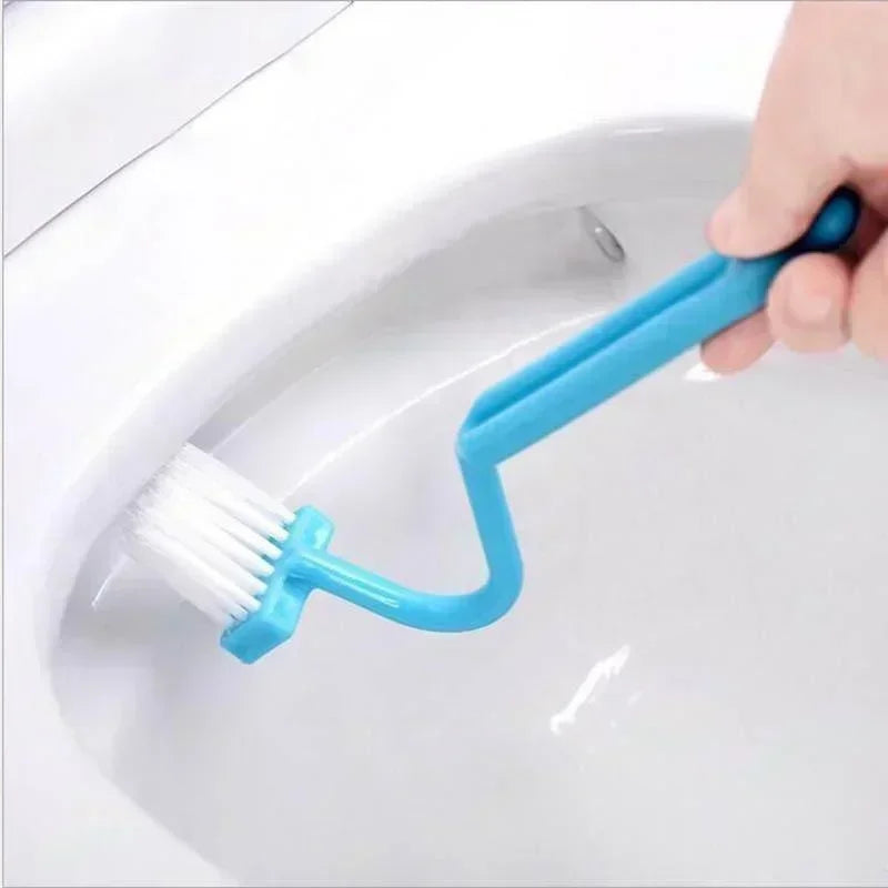 Curved Toilet Brush - Long Handle Cleaner