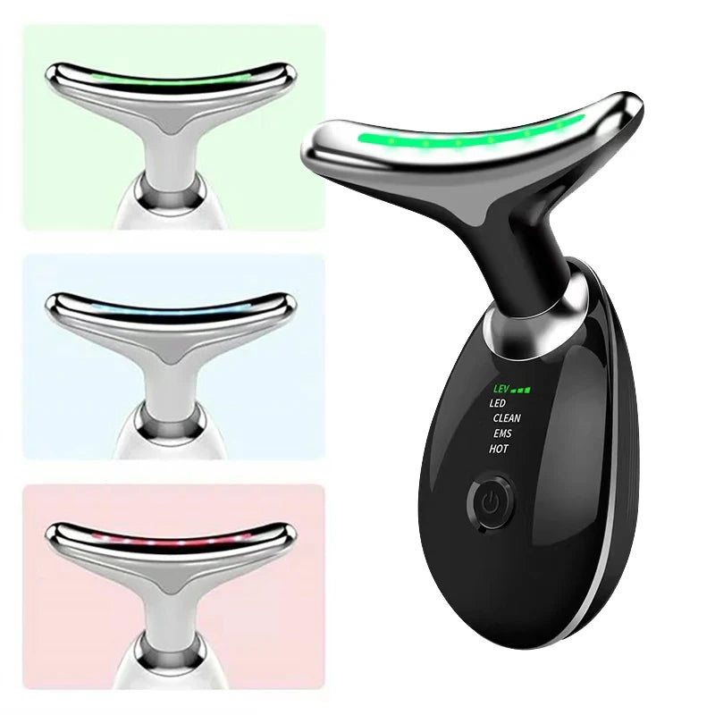 LED Neck & Face Massager - Skin Tightening Device