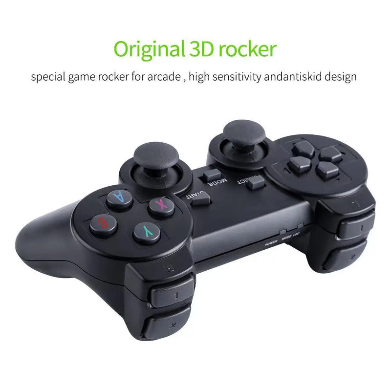 Retro Game Stick with 20,000 Games – 4K, Dual Wireless Controllers