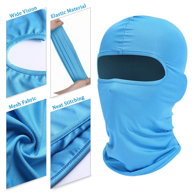 Full Face Balaclava Mask - Ideal for Hiking and Cycling