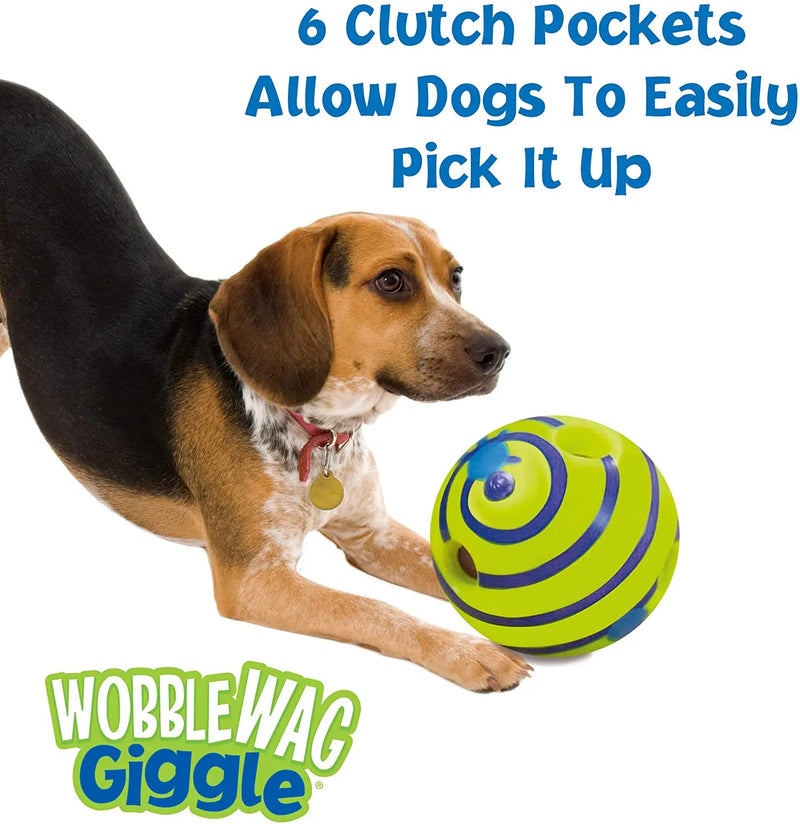 Interactive Glow Ball for Dogs - Giggles When Rolled