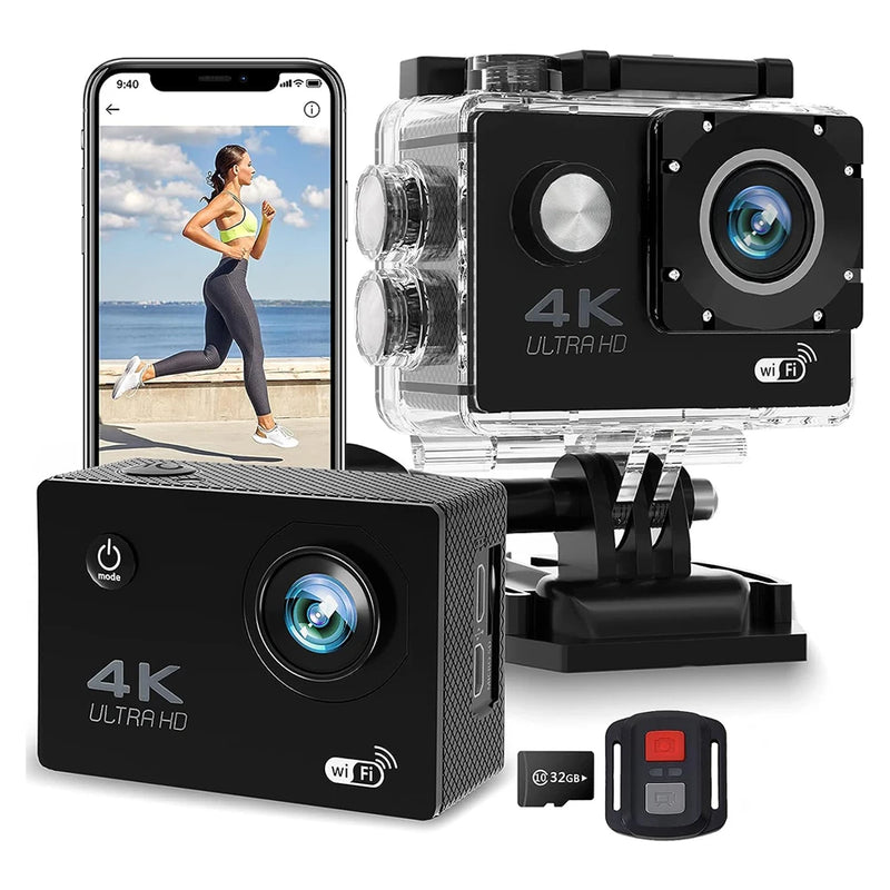 Ultra HD 4K Action Camera 30FPS Waterproof