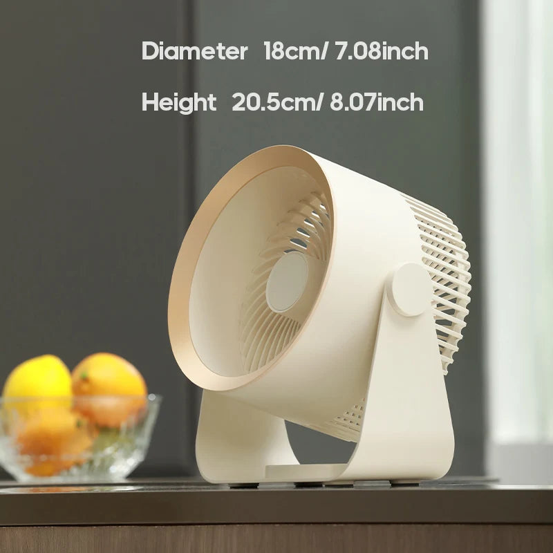 Multifunctional Portable Electric Fan for Home, Wall & Desk Use