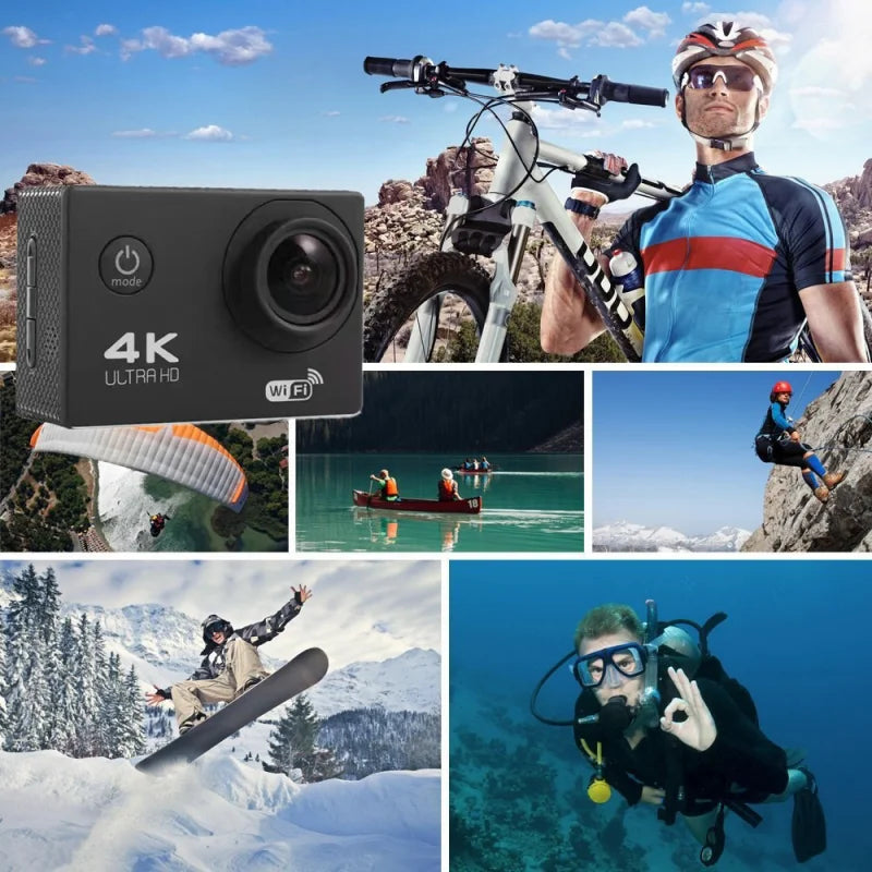 Ultra HD 4K Action Camera 30FPS Waterproof