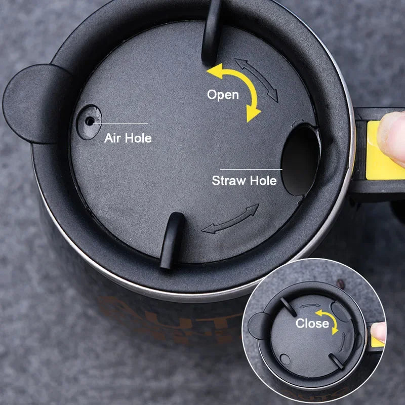 Automatic Self-Stirring Mug – Smart Blender for Coffee & Milk