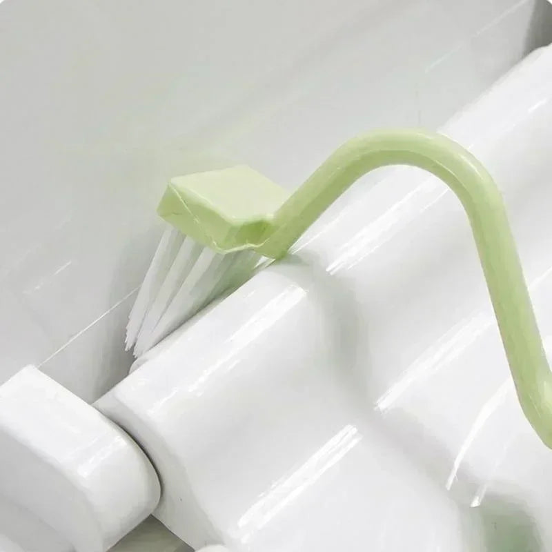 Curved Toilet Brush - Long Handle Cleaner