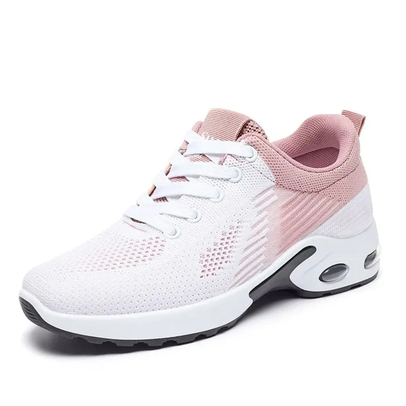 Ladies Breathable Running Sneakers - Lightweight Mesh Training Shoes