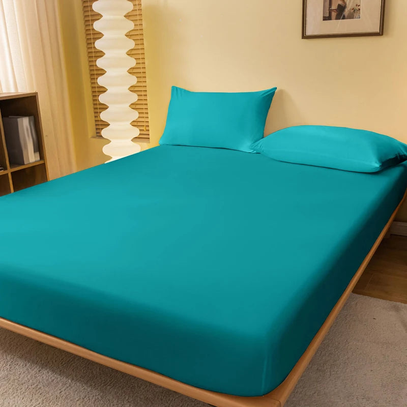 Matte Solid Bed Sheet