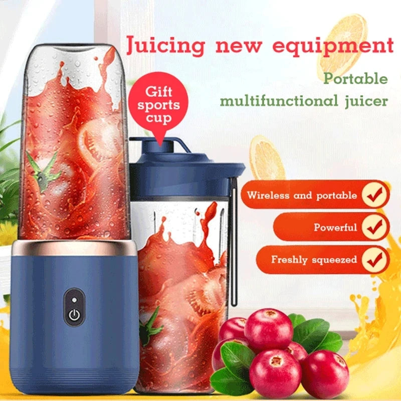 Personal Electric Mini Juicer – USB Blender for Home