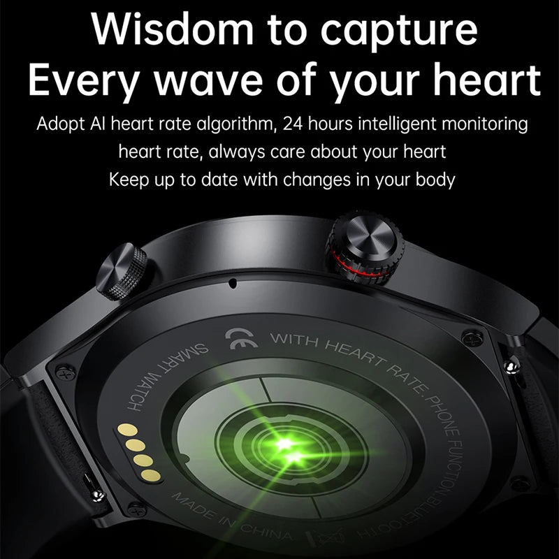 Bluetooth Call Smartwatch - Sports Tracker, Waterproof, HD Screen