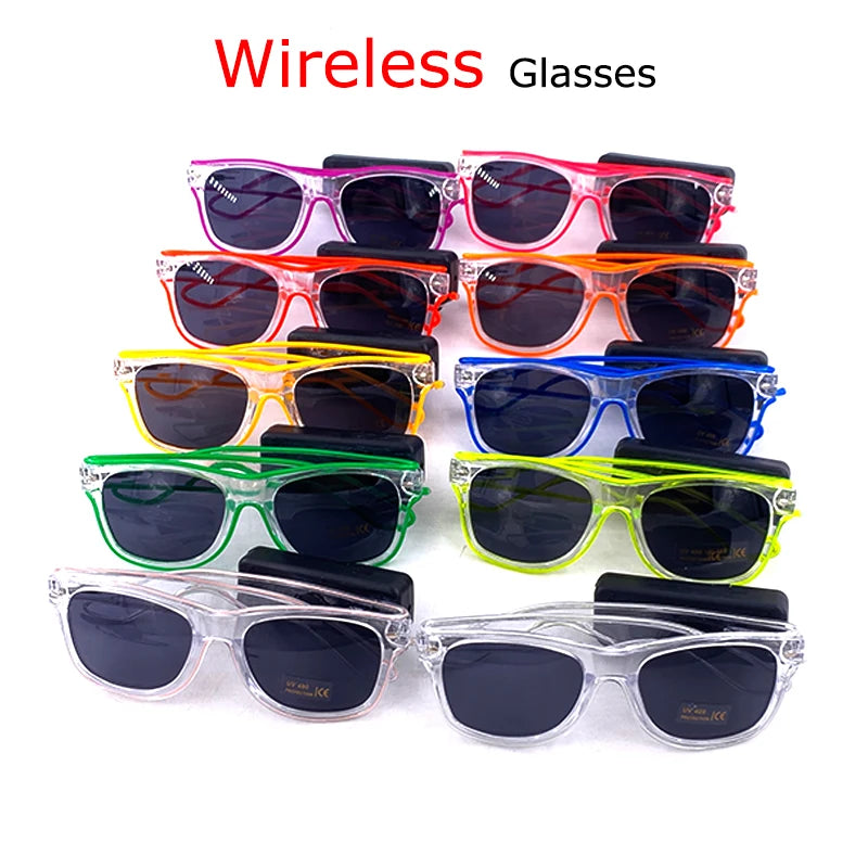 Neon leuchtende Partybrille