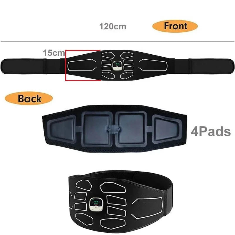 EMS Abdominal Toning Belt with Remote Control