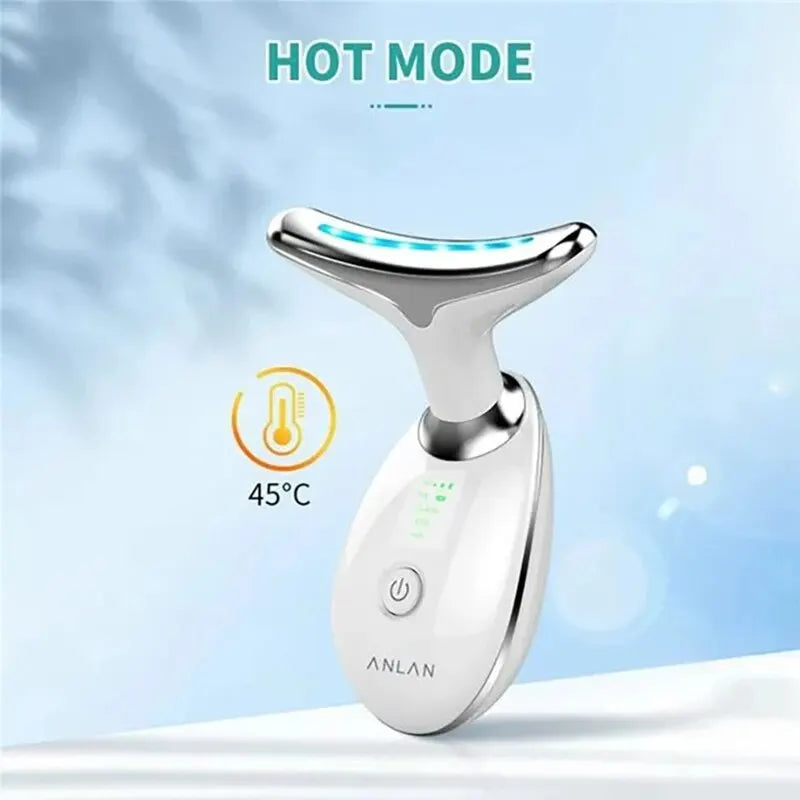 LED Neck & Face Massager - Skin Tightening Device