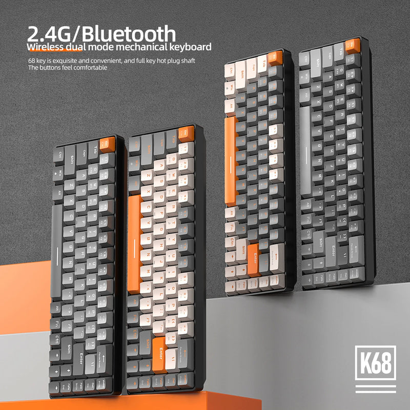 Teclado Bluetooth Mini Ziyoulang K68