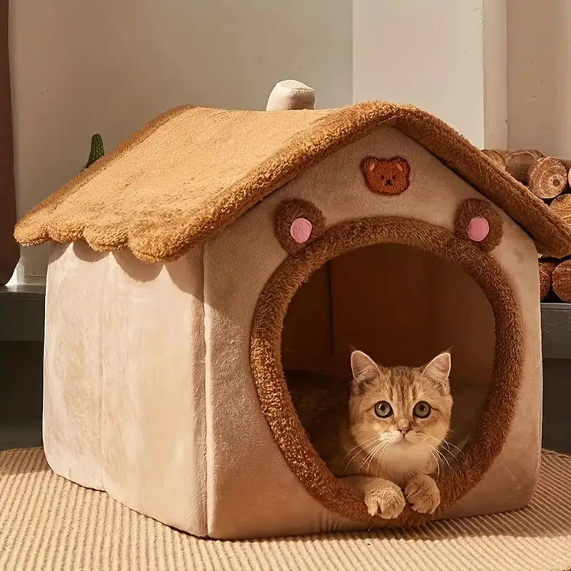 Portable Pet House for Small Dogs & Cats