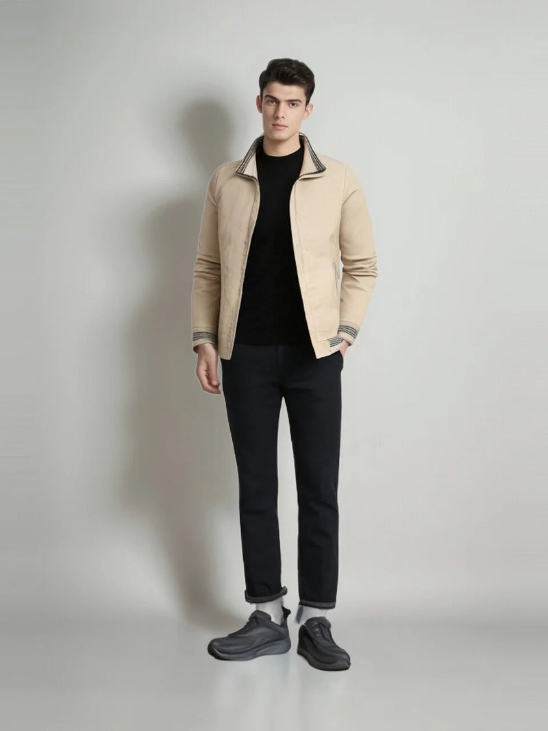 DIMUSI Men’s Bomber Jacket – Casual Spring Autumn Outwear