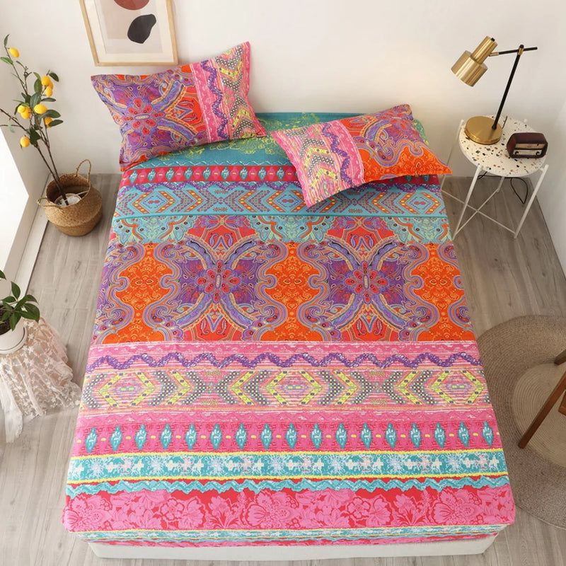 Ethnic Style Fitted Sheet