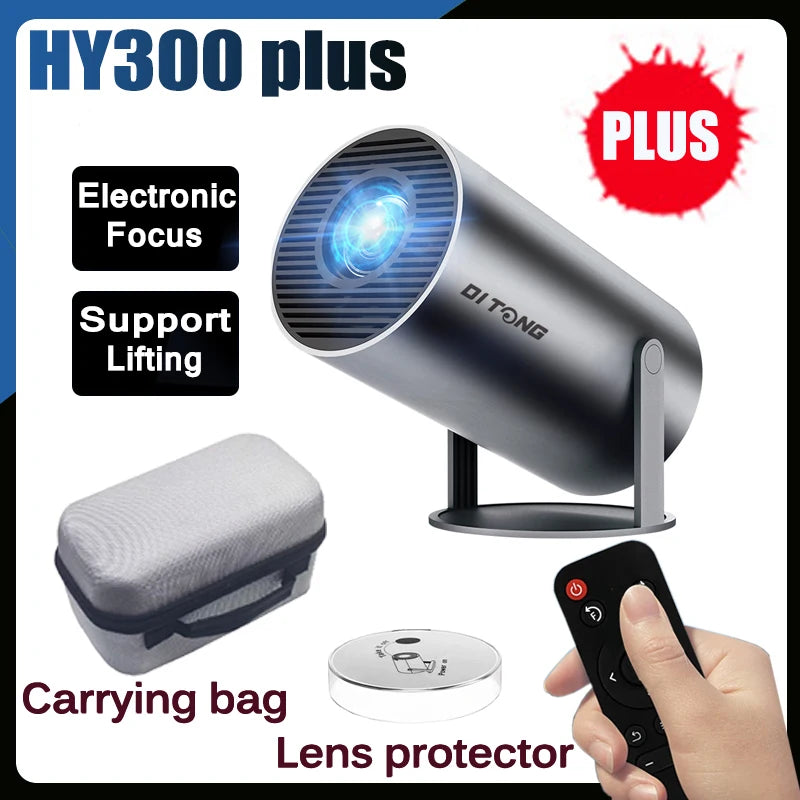 HY300 Plus HD Portable 4K Projector