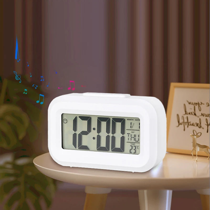 Silent Smart Alarm Clock - Perfect for Kids & Students