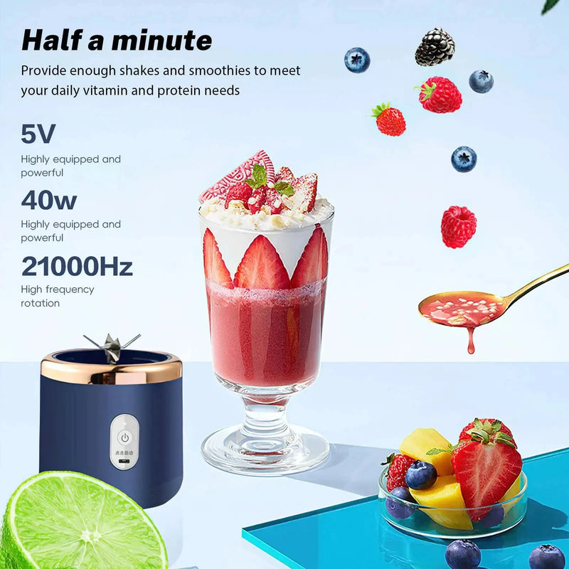 Personal Electric Mini Juicer – USB Blender for Home