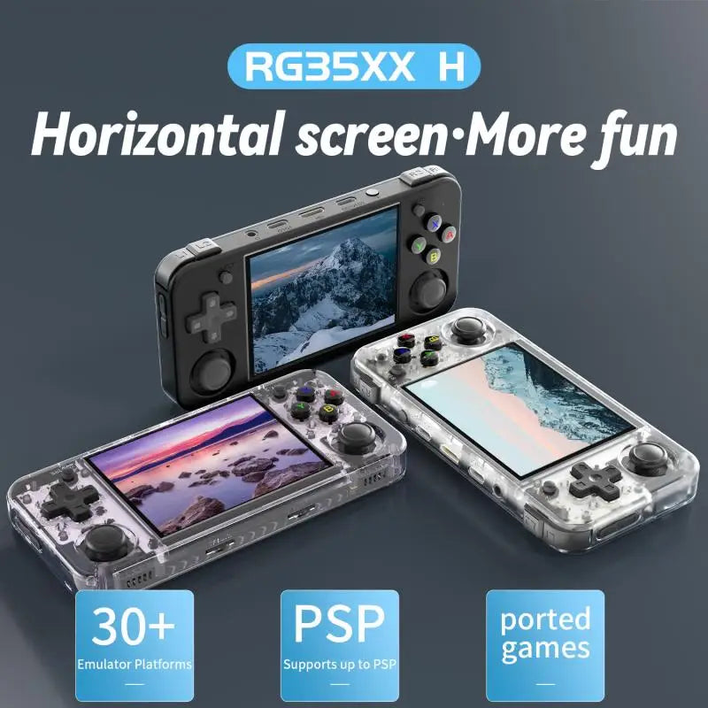 ANBERNIC RG35XX Handheld Retro Game Console – 3.5" IPS Screen, 5,528 Games