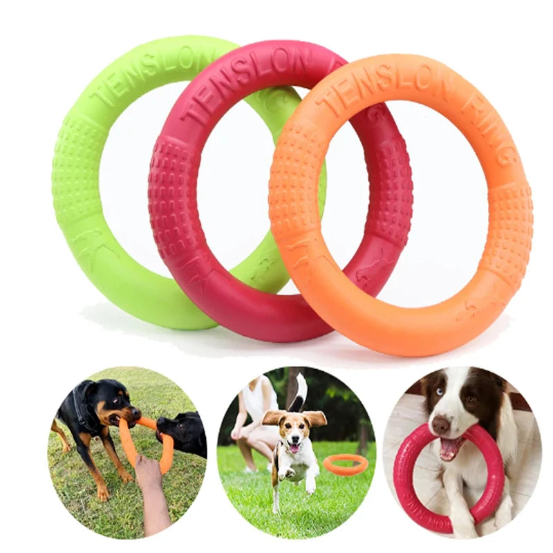 Durable Flying Disc Toy for Dogs - EVA Training Ring