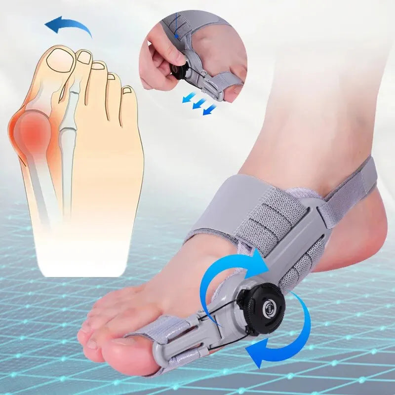 Adjustable Bunion Corrector & Toe Separator – Unisex Hallux Valgus Brace