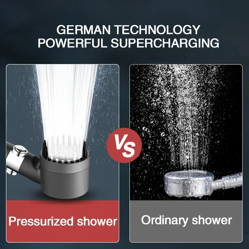 Xiaomi 3-Mode High Pressure Shower Head with Massage Brush