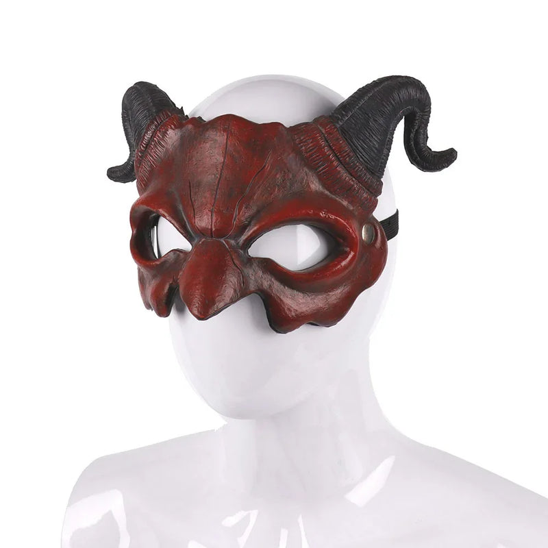 Devil Horn Half Mask