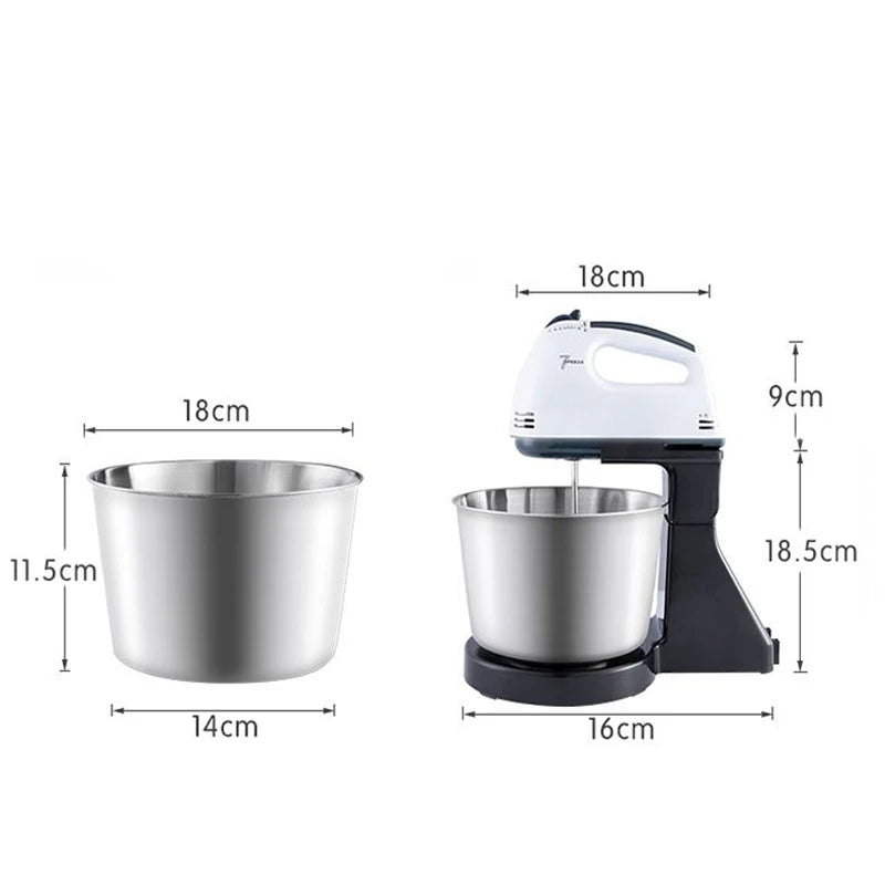 Electric Food Mixer – Kitchen Stand Blender & Egg Whisk